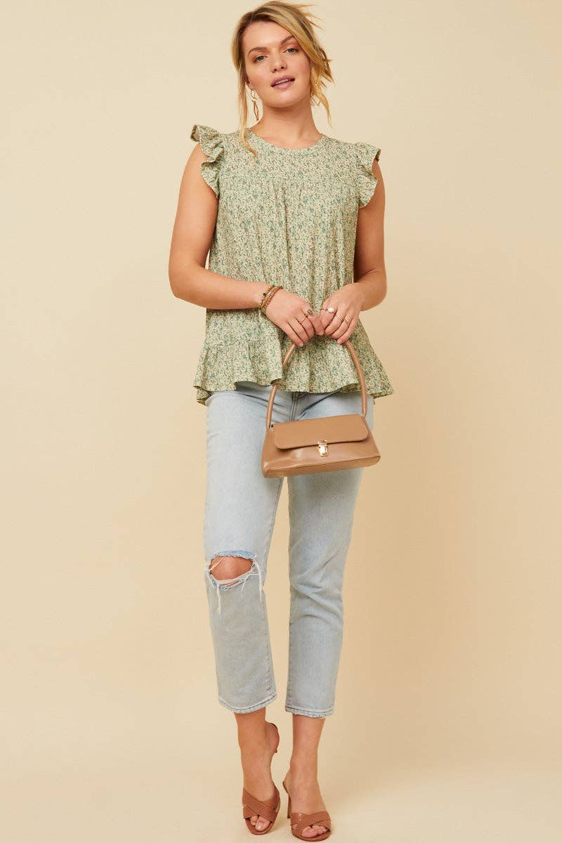 Katie Floral Top