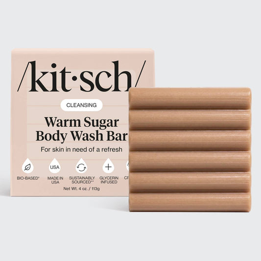 KITSCH Cleansing Warm Sugar Body Wash Bar