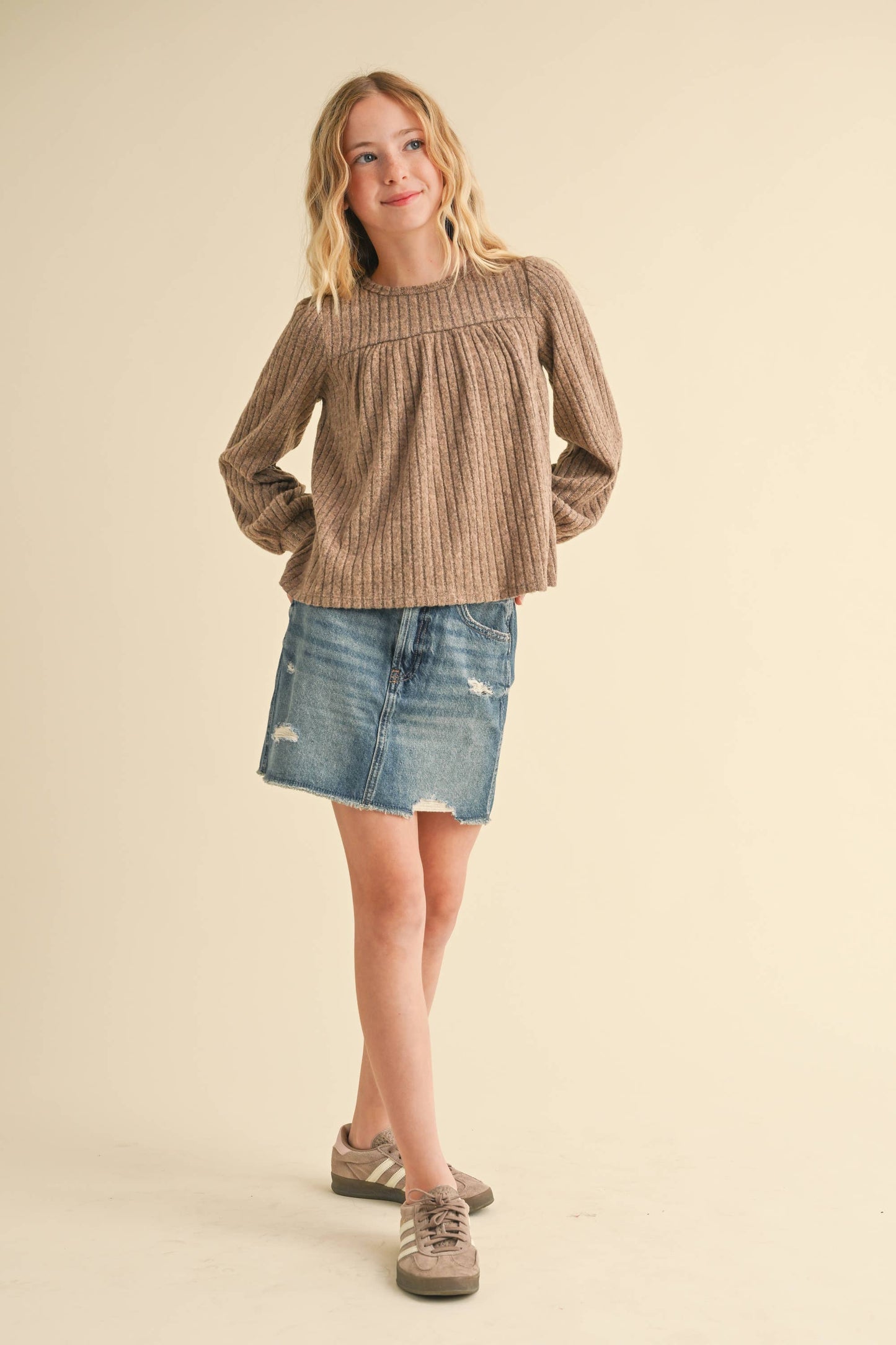 Girls Babydoll Sweater