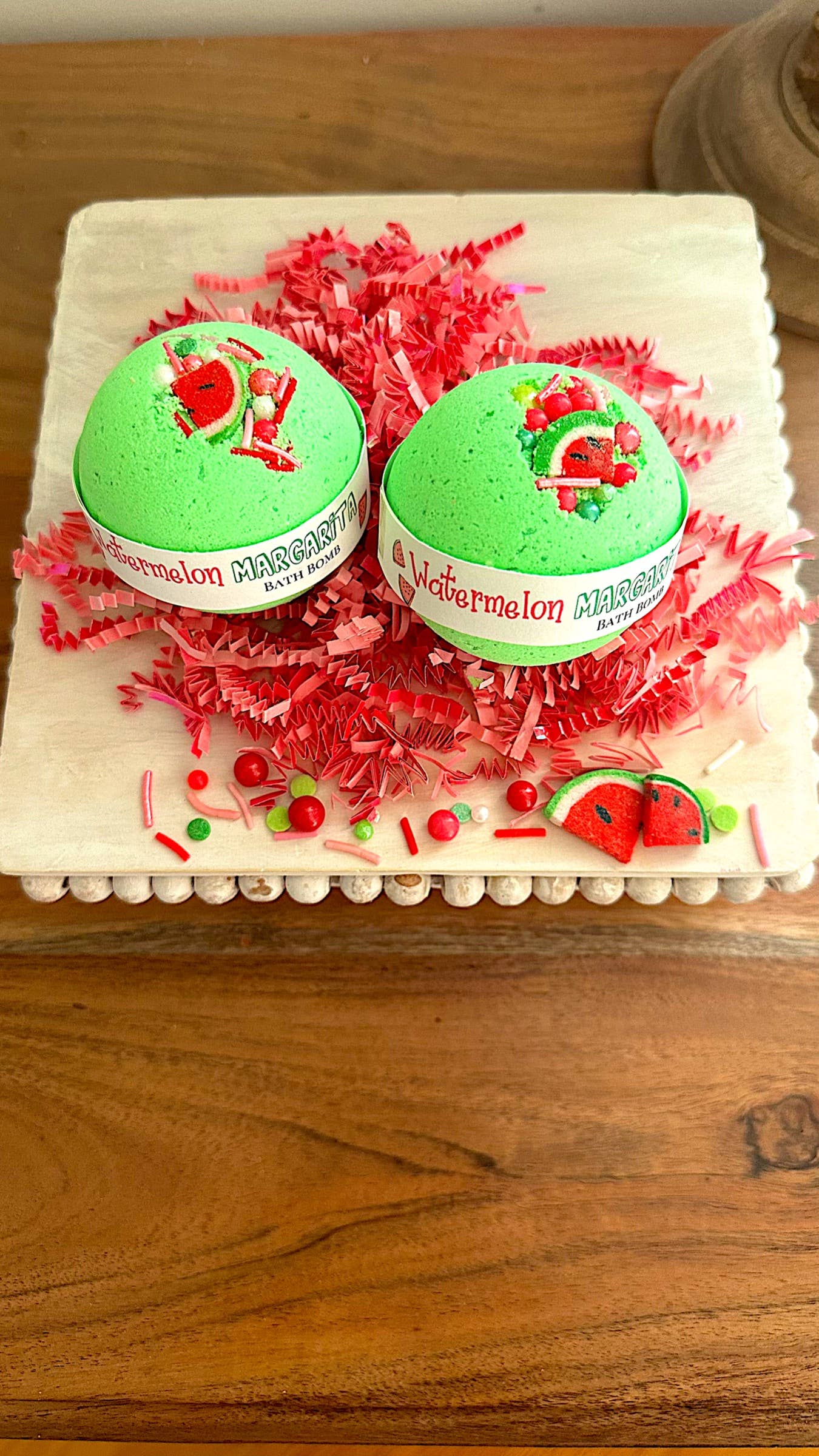 Watermelon Bath Bomb