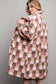 Gracie Checkered Teddy Jacket