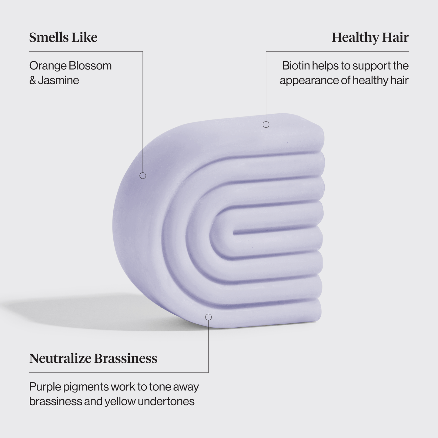 KITSCH Purple Toning Shampoo & Conditioner Bar Set | For Color-Treated & Grey Hair