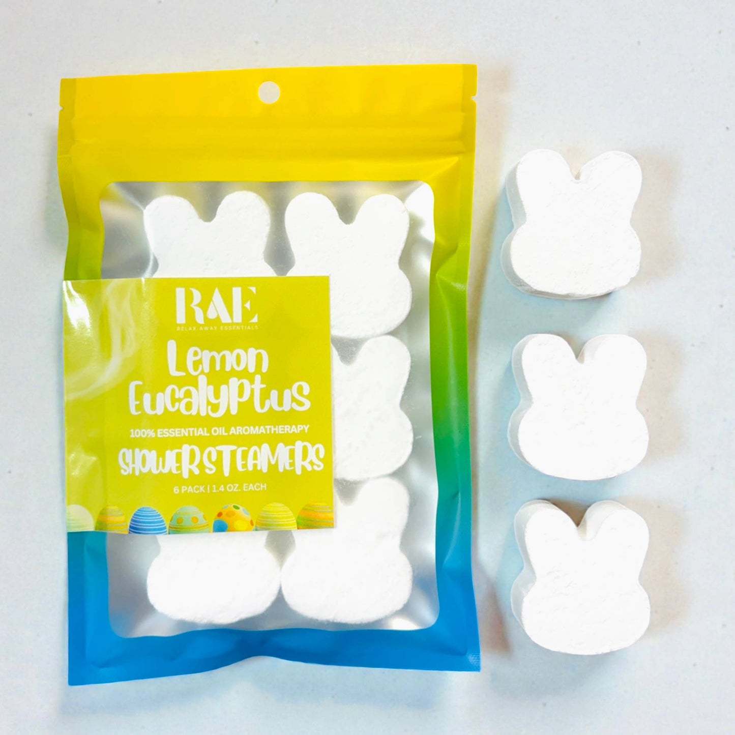 Bunny Shower Steamers - 6 Pack | MULTIPLE SCENTS