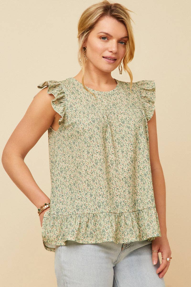 Katie Floral Top