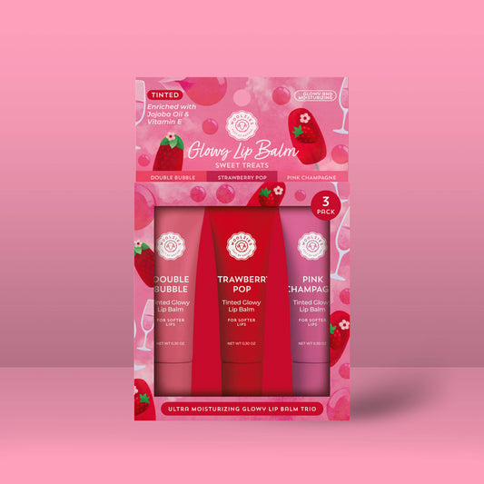 Sweet Treats Glowy Lip Balm Collection