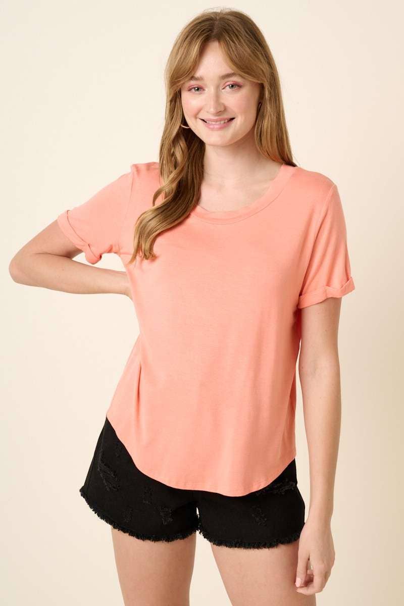 Claire Bamboo T-shirt | MULTIPLE COLORS