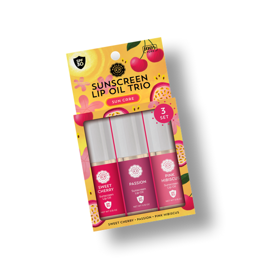 Woolzies Sunscreen Lip Oil Trio SPF 30