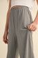 Girls Wide Leg Ribbed Pants
