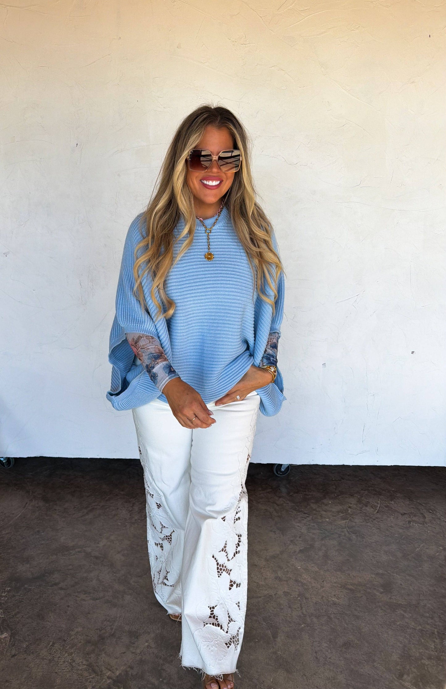 Meg Pullover Poncho
