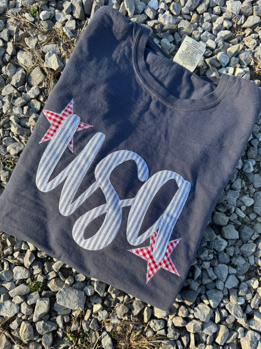 USA Applique T-shirt