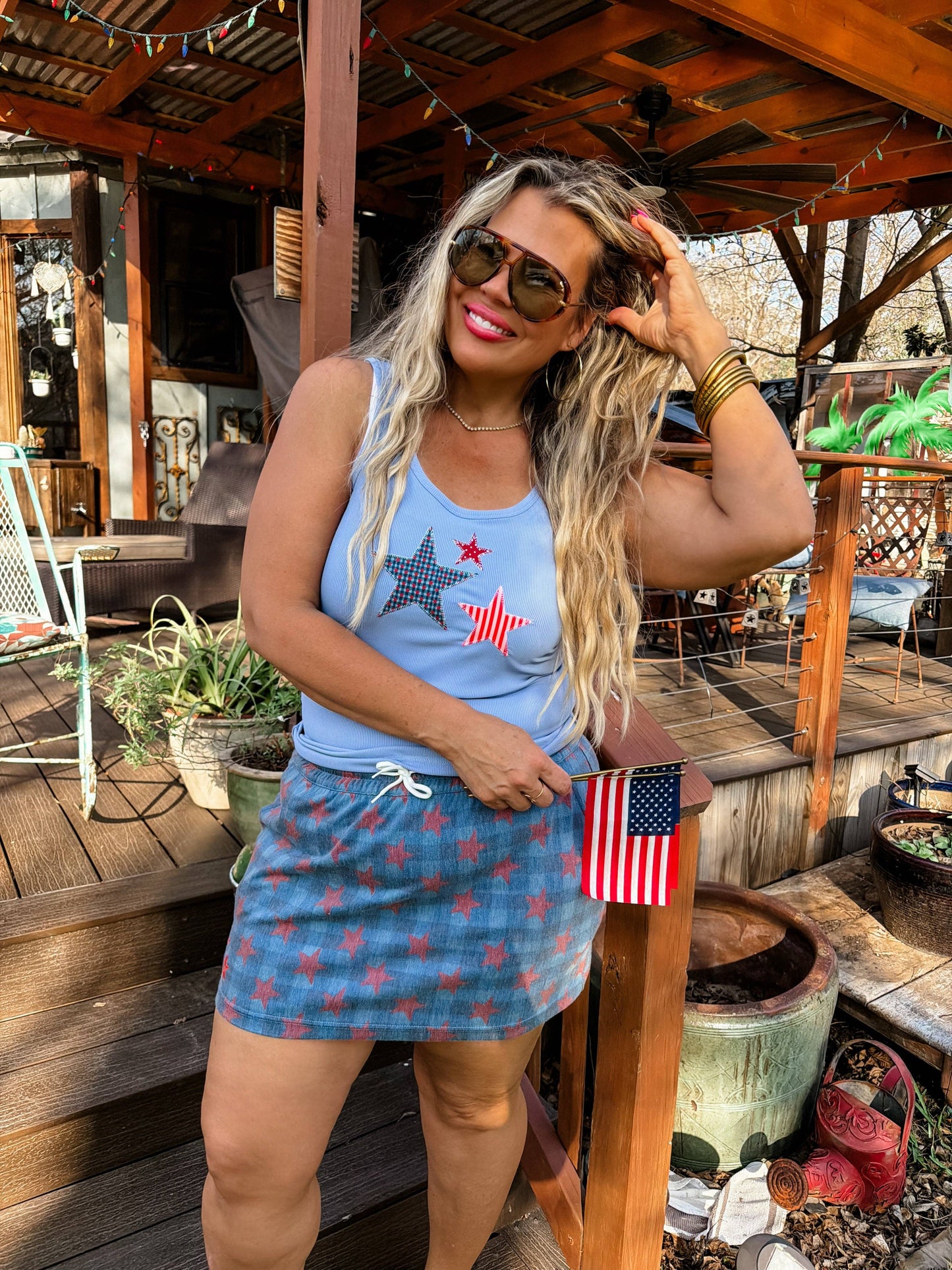 Indie Star Patch Tank