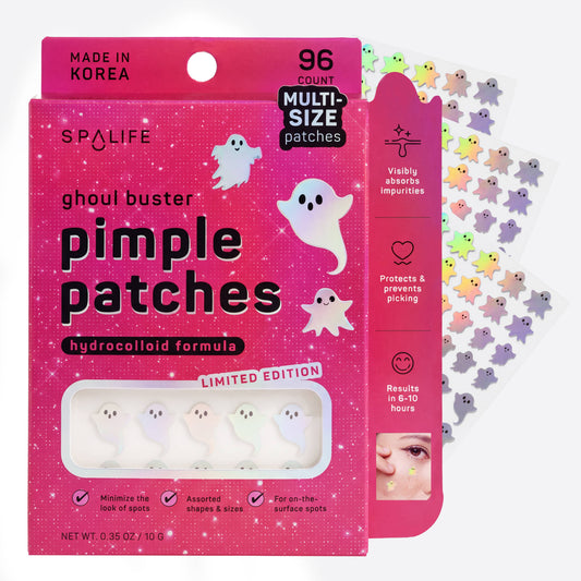 Holographic Ghost Hydrocolloid Pimple Patches