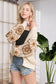 Arlene Crochet Sleeve Cardigan Sweater