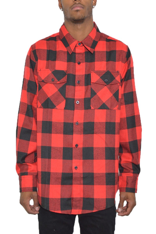 Men's Checkered Flannel Shirts