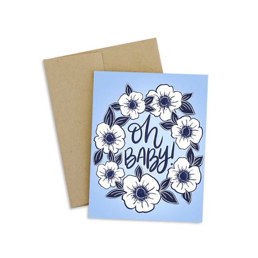 Blue Oh Baby | GREETING CARD