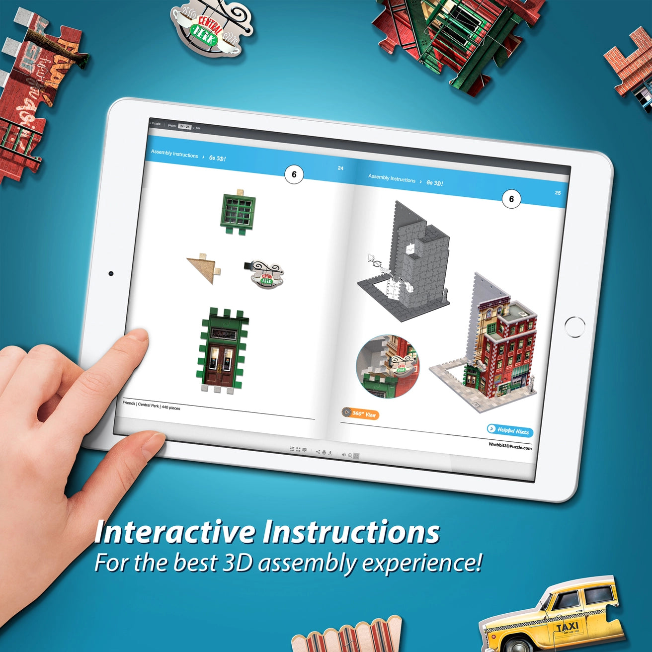 Central Perk 3-D Puzzle