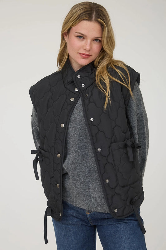 Cece Quilted Puffer Vest