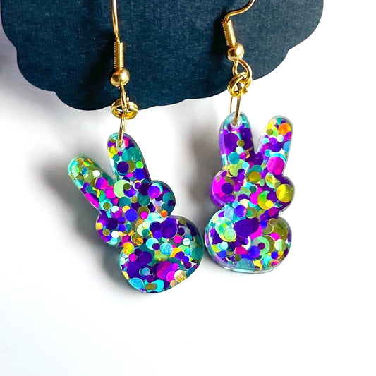 Bunny Dangle Earrings