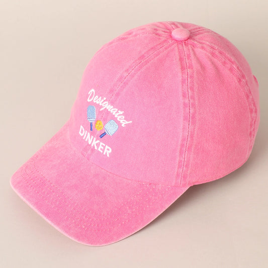 Designated Dinker Embroidered Baseball Cap