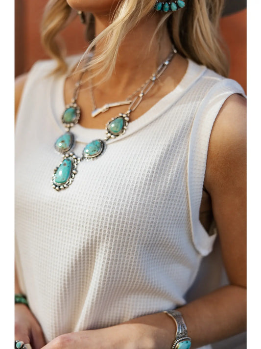 Drue Round Neck Tank Top