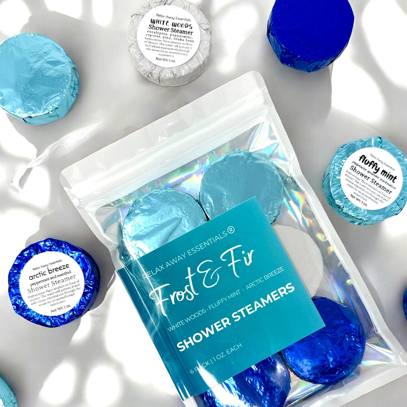 Frost + Fir Shower Steamer 6 Pack