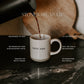 Ghosty Stoneware Coffee Mug