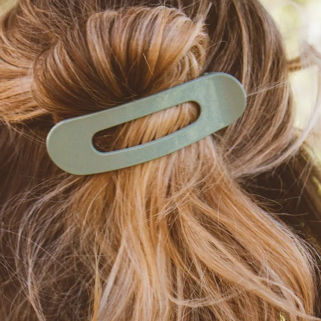 Glossy Flat Claw Clip | Multiple Colors