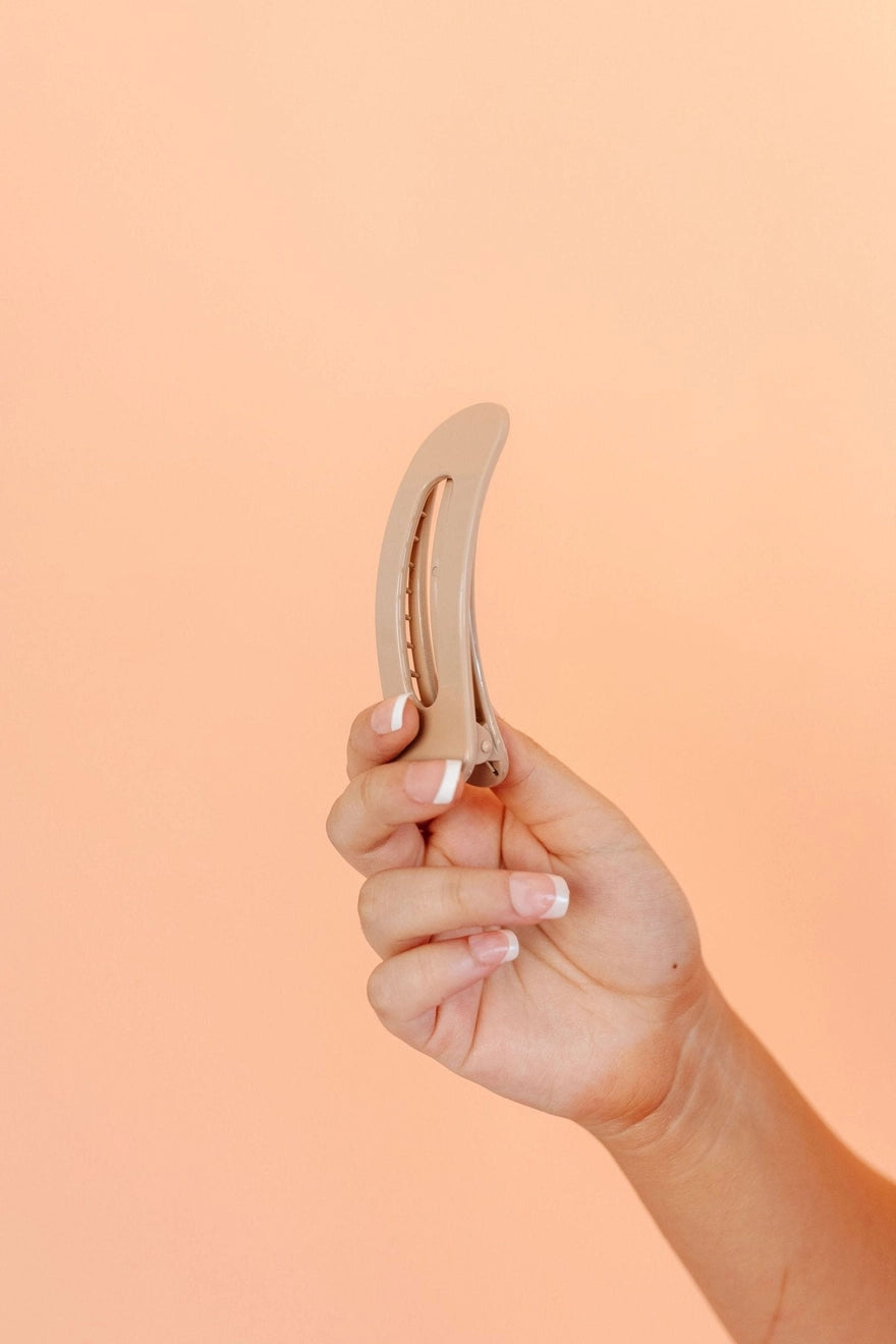 Glossy Flat Claw Clip | Multiple Colors