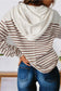 Harriet Hoodie Striped Long Sleeve Top