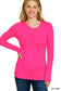 ZENANA Basic Long Sleeve | MULTIPLE COLORS