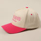God Is Good Trucker Hat - Hot Pink