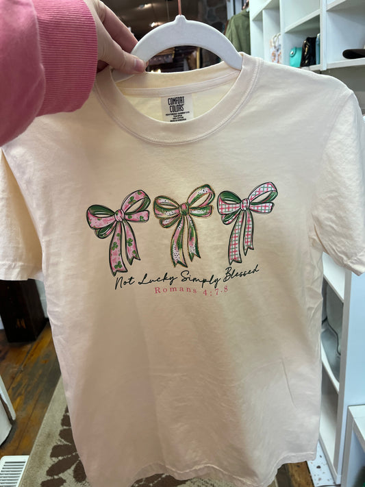 Not Lucky, Simply Blessed Tee