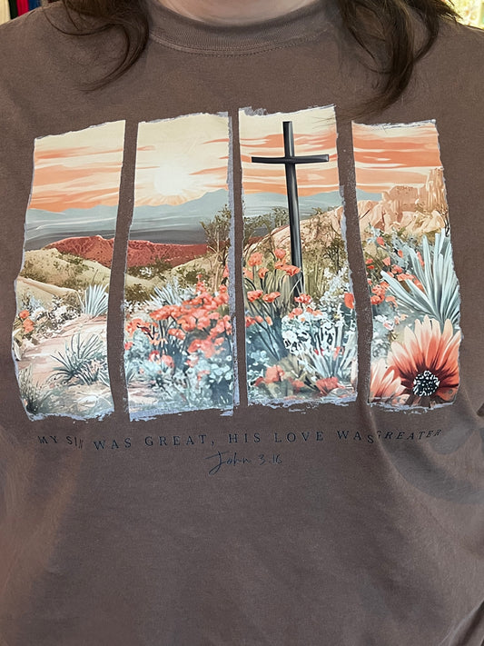 Greater Love Desert Tee