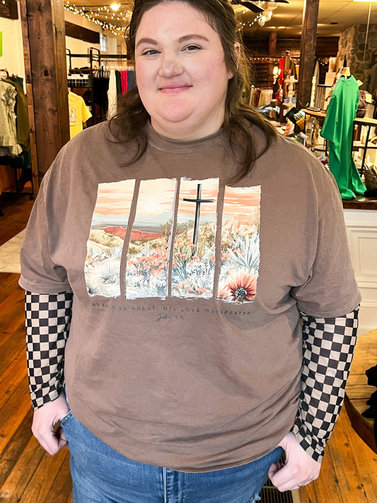 Greater Love Desert Tee