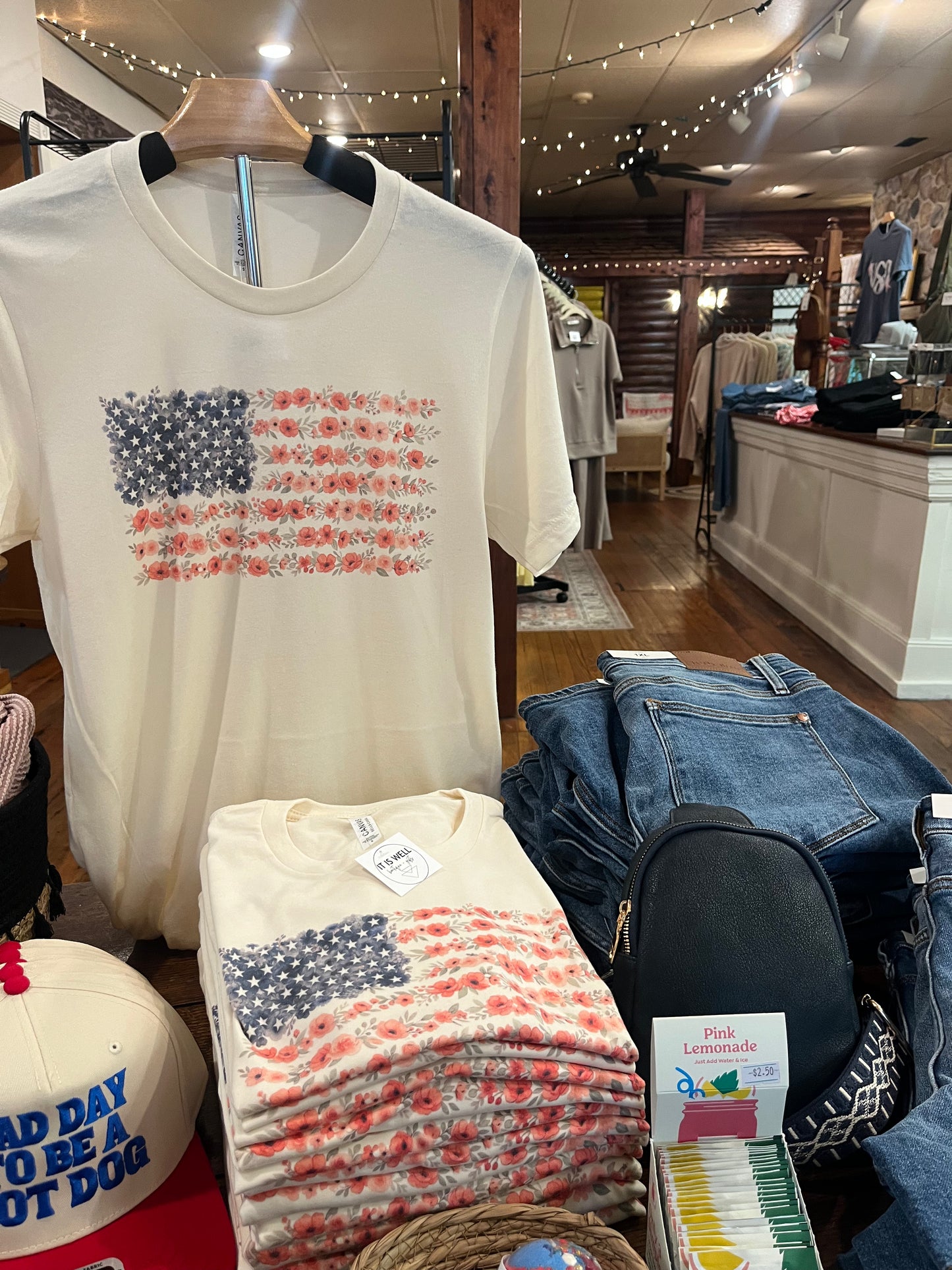 Poppy Flag Tee
