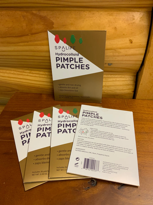 SPALIFE Red + Green Bulb Pimple Patches | CHRISTMAS