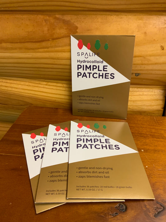 SPALIFE Red + Green Bulb Pimple Patches | CHRISTMAS