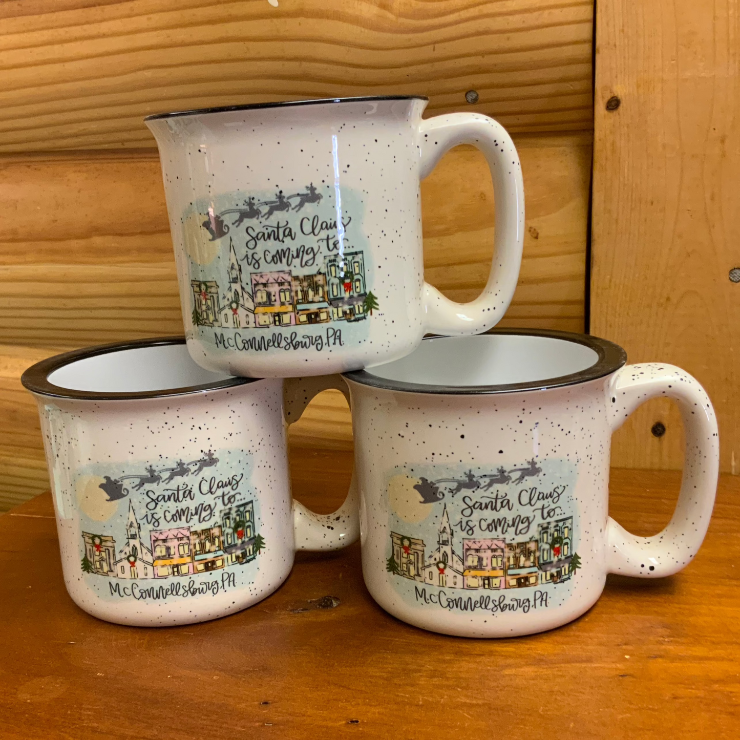 Santa Claus is Coming to McConnellsburg, PA Mug | CHRISTMAS
