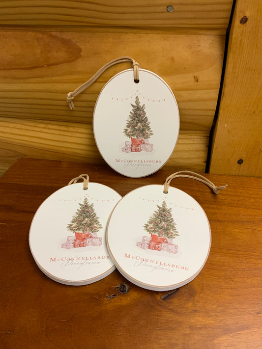 Cottage Tree McConnellsburg, PA Ornament | CHRISTMAS