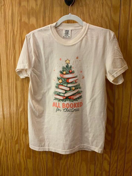 All Booked for Christmas Tee | CHRISTMAS