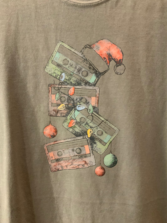 Christmas Cassette Tee | CHRISTMAS
