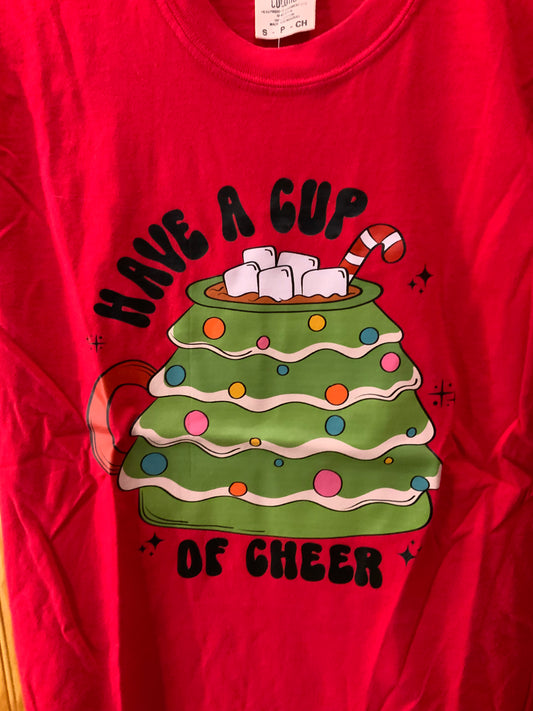 Cup of Cheer Cocoa Tee | CHRISTMAS