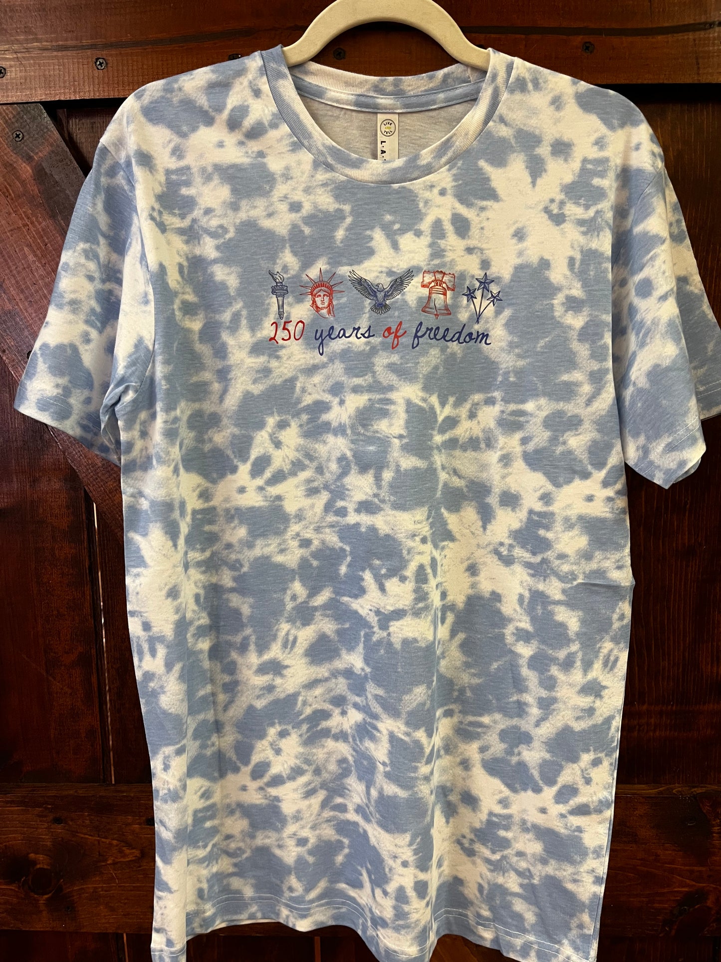 250 Years of Freedom Tie Dye Tee