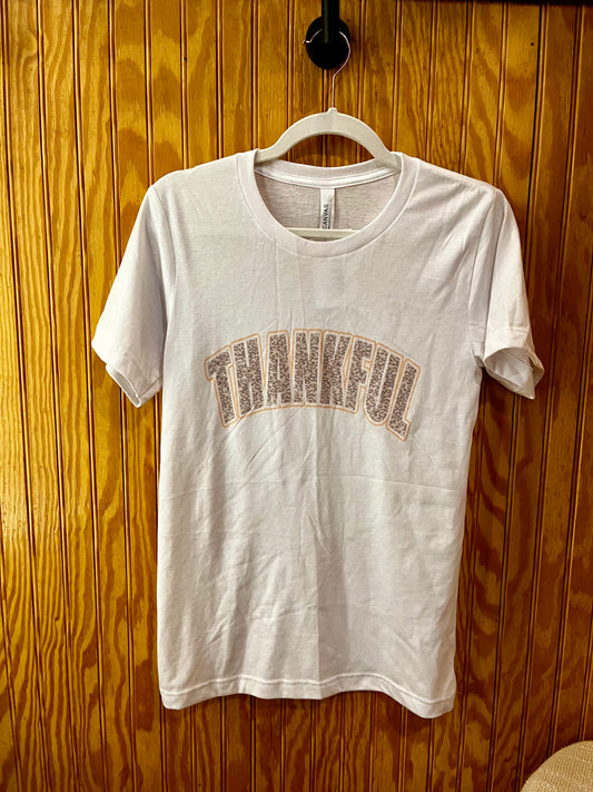 Thankful Varsity Letter Tee | THANKSGIVING