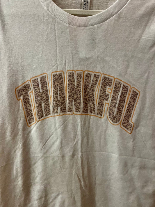 Thankful Varsity Letter Tee | THANKSGIVING