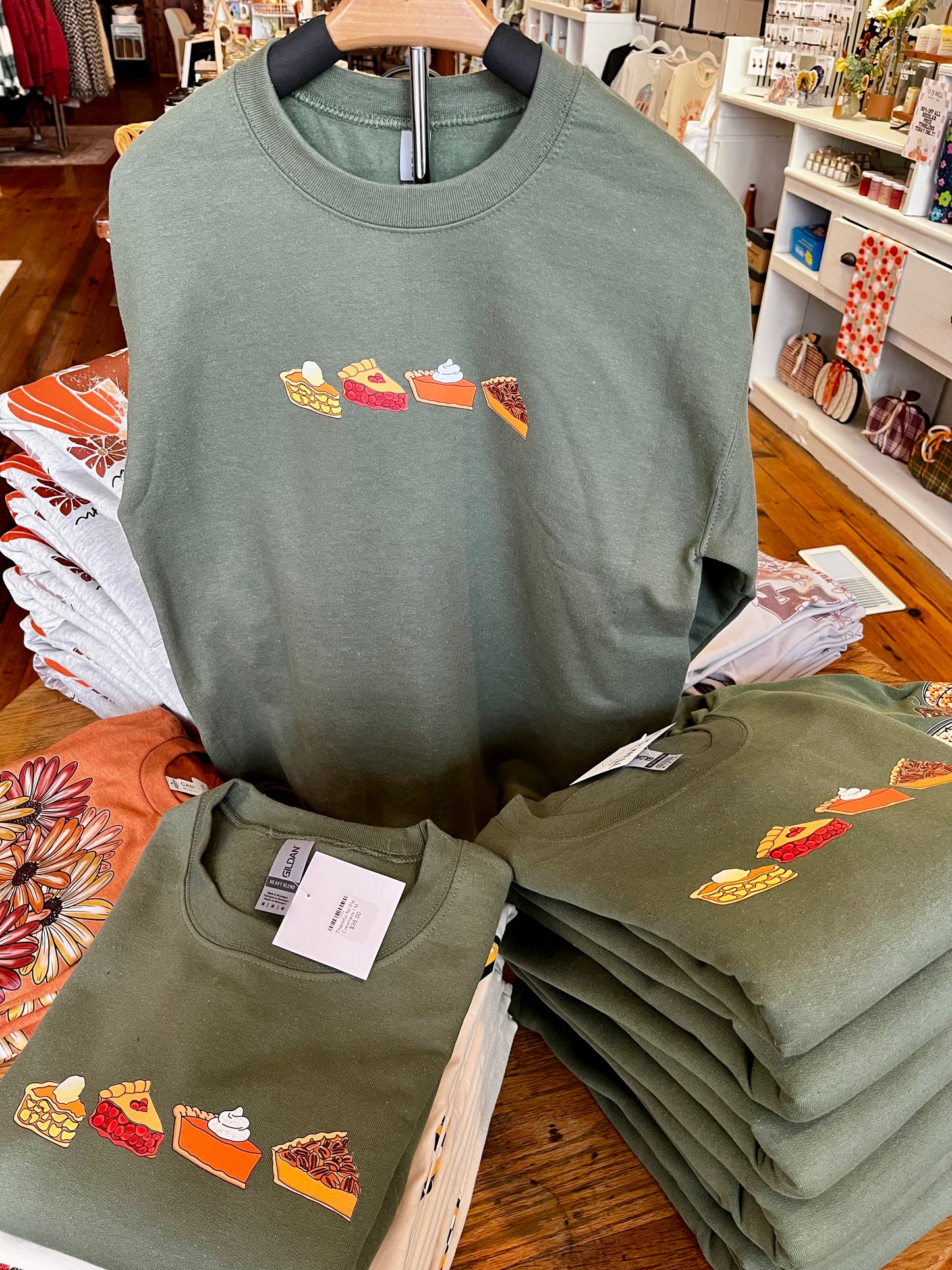 Thankful for Pie Crewneck | THANKSGIVING