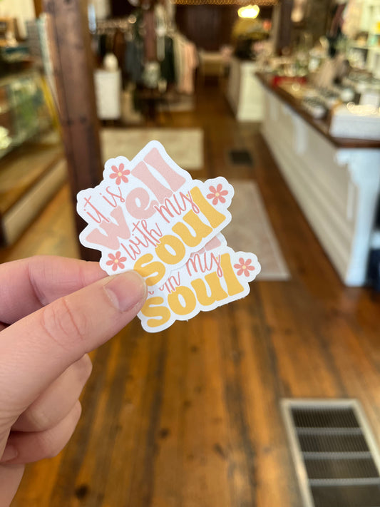 It Is Well With My Soul | Sticker