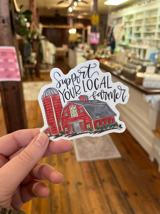 Support Your Local Farmer | Sticker