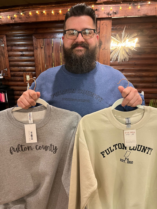 Fulton County, PA Crewnecks | MULTIPLE DESIGNS