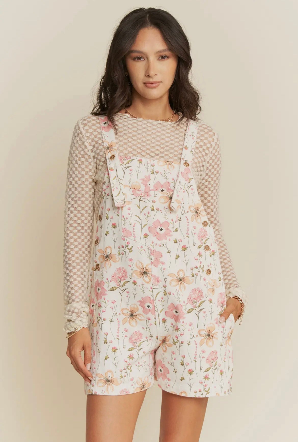 Wildflower Short Overalls